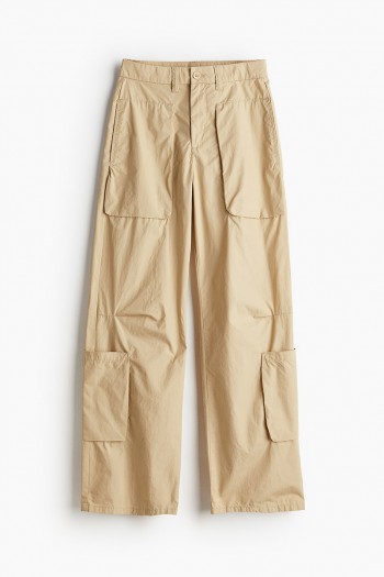 Cotton cargo trousers