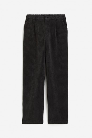 Wide-leg Corduroy Pants