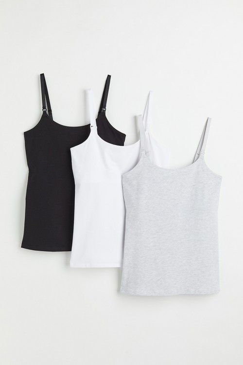 MAMA 1-pack Nursing Tank Tops - Black