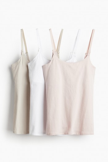 MAMA 3-pack Nursing Tank Tops