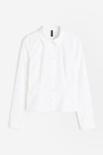 Fitted Poplin Shirt